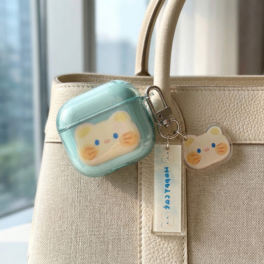 Candy Cat AirPods Case with Detachable Keychain – Everyday Essential or Perfect Gift