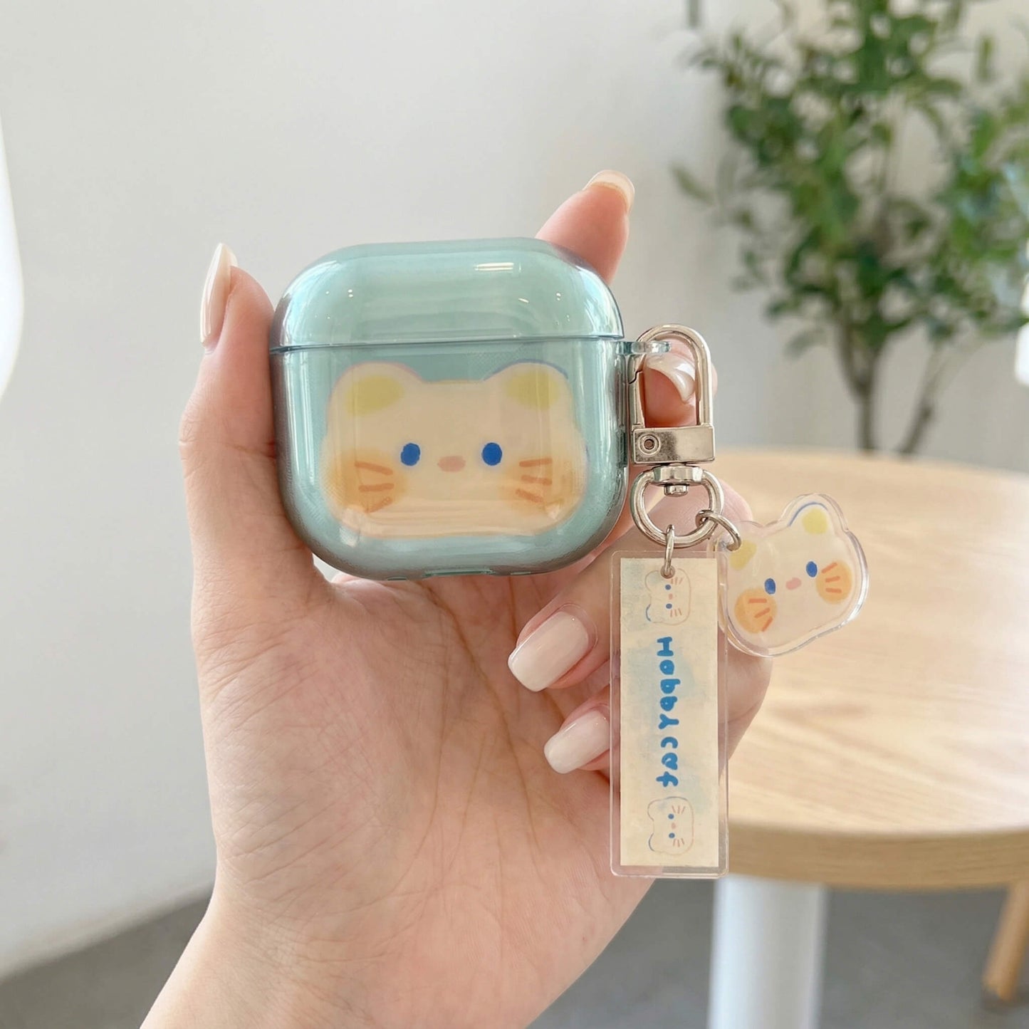 Candy Cat AirPods Case with Detachable Keychain – Everyday Essential or Perfect Gift