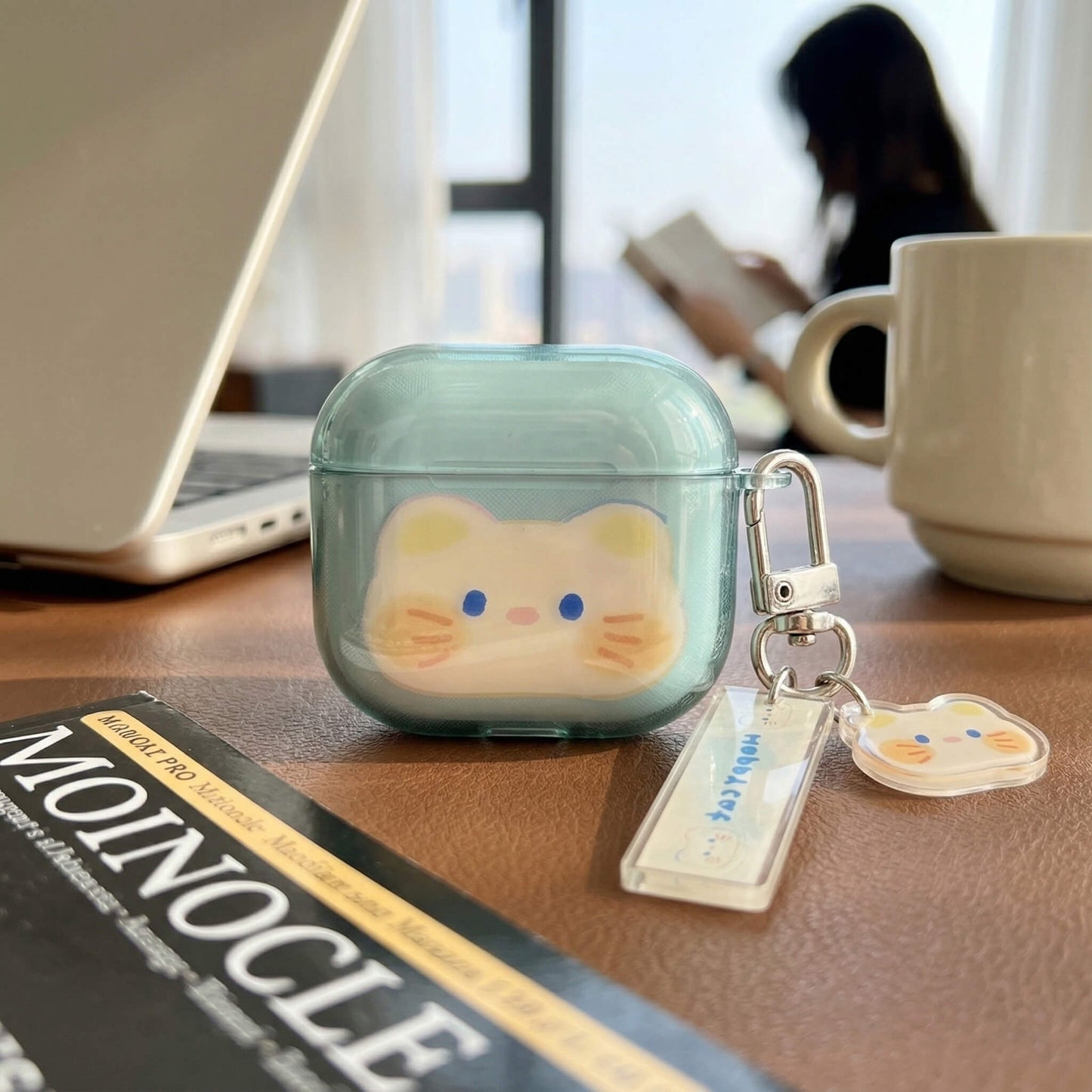 Candy Cat AirPods Case with Detachable Keychain – Everyday Essential or Perfect Gift