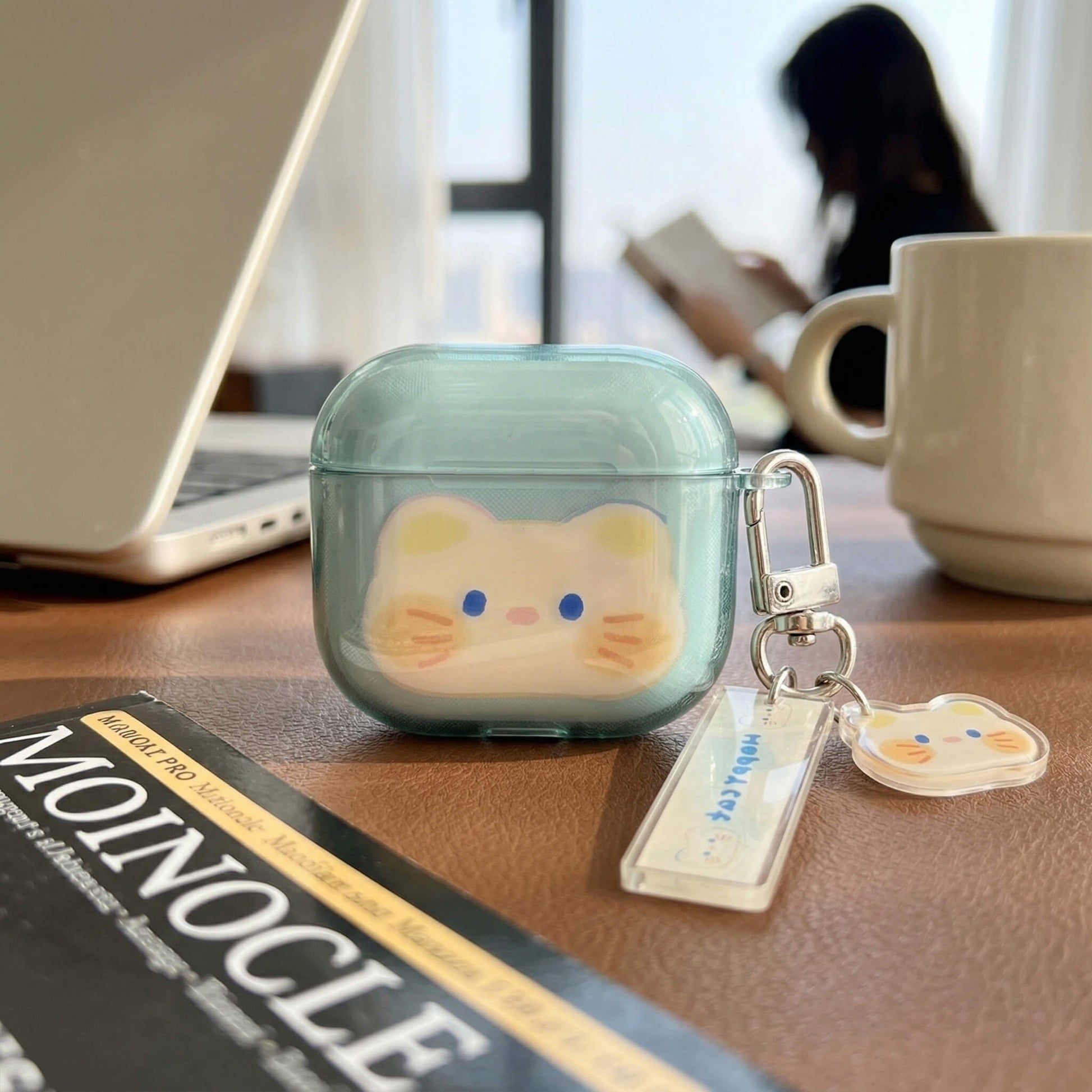 Candy Cat AirPods Case with Detachable Keychain – Everyday Essential or Perfect Gift